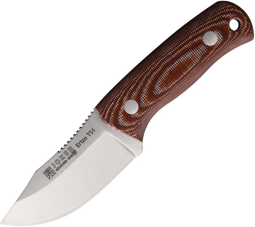 Erizo TS1 Fixed Blade Brown - JKRCD81