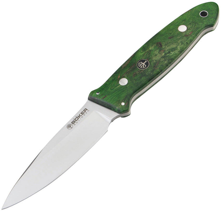 Cub Fixed Blade Green Birch - BO128661