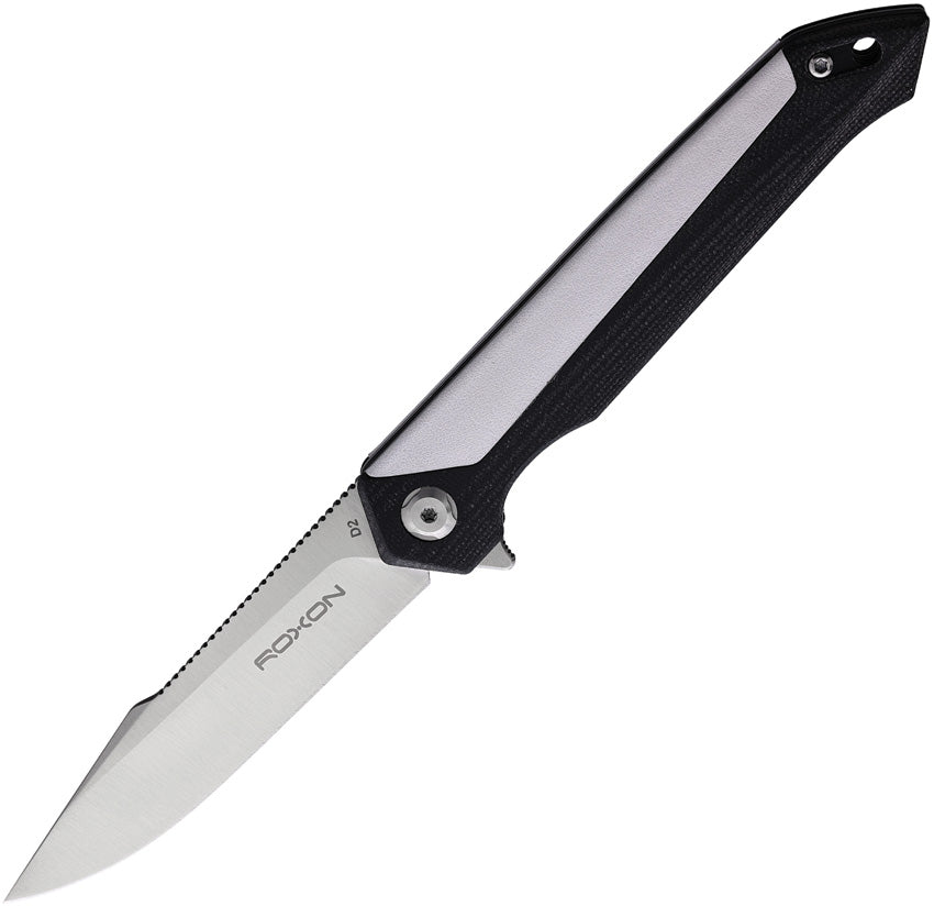 8"" Folding Knife D2 with G10 - RXK3D2WHT