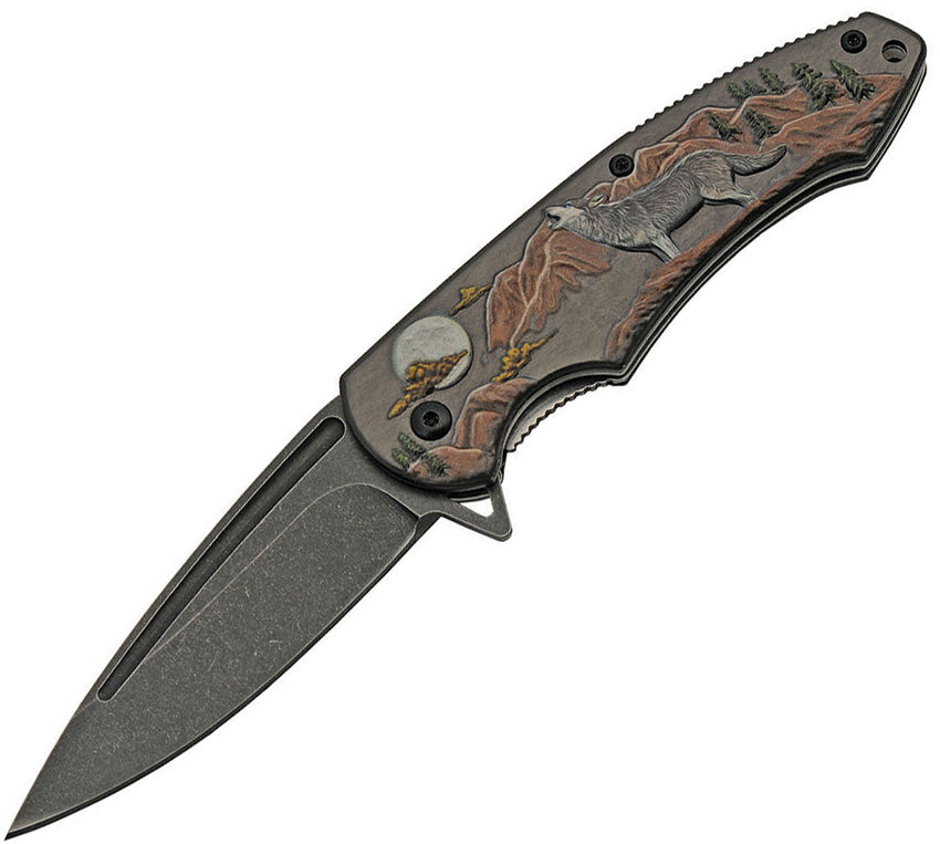 Howling Wolf Linerlock - CN300488
