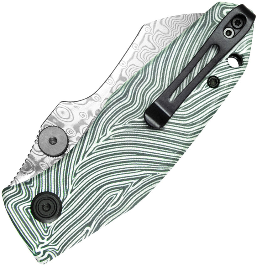 Monsterdog Linerlock Damascus - KUB337E