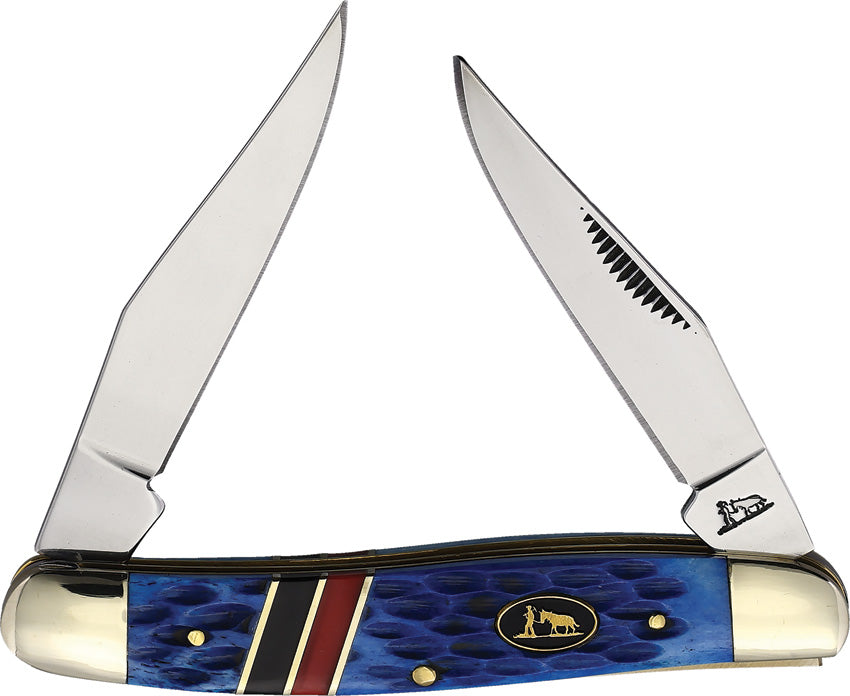 Little Muskrat Blue Dog Head - FBKH161BLRB