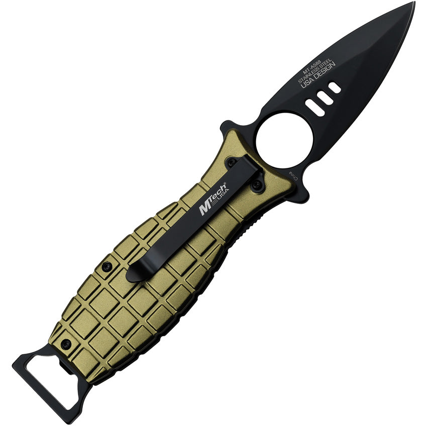 Grenade Linerlock A/O Green - MTA588GN