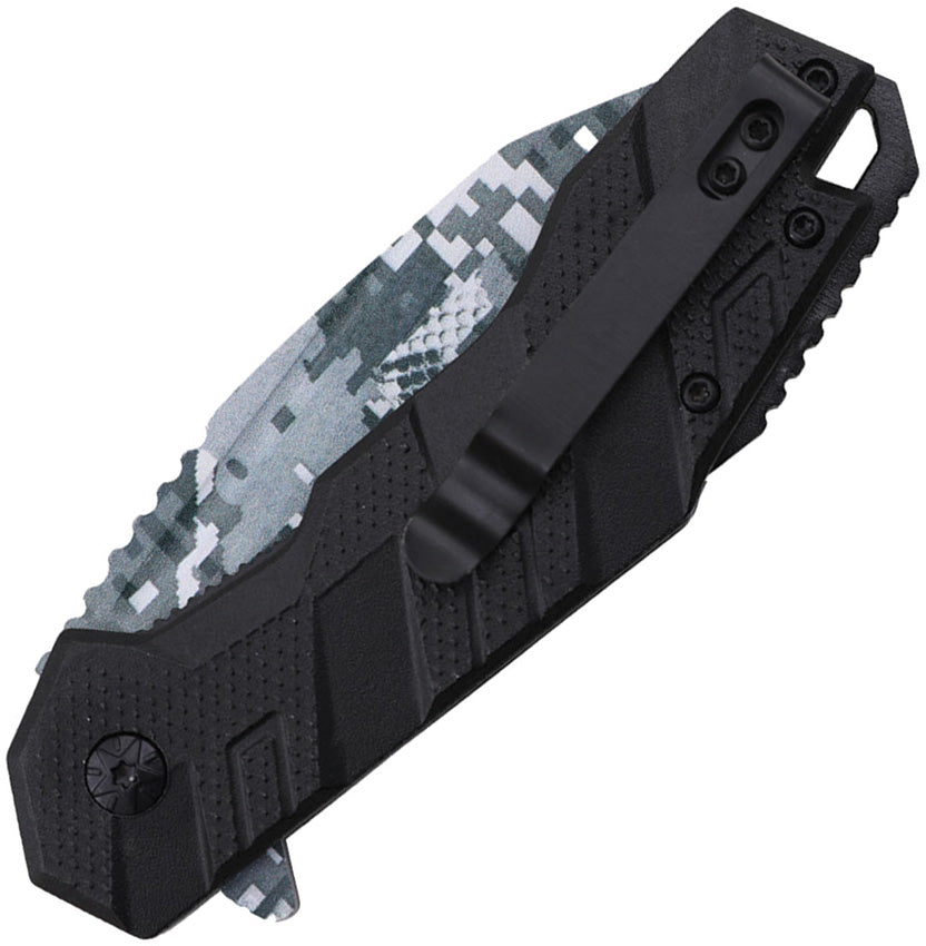 Linerlock Digi Camo A/O Black - TF1049BK