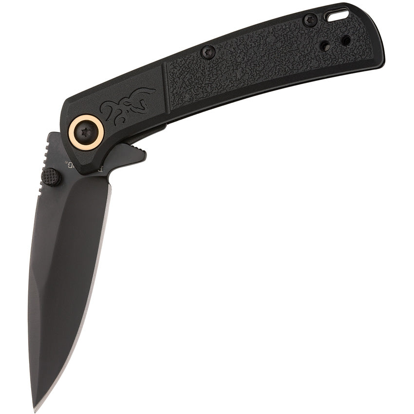 Buckmark Slim Linerlock Black - BR0541B