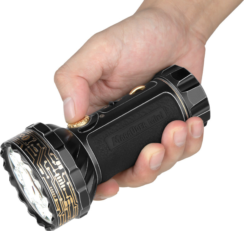 Marauder Mini Flashlight Gold - OLTMDRMINIGDBK