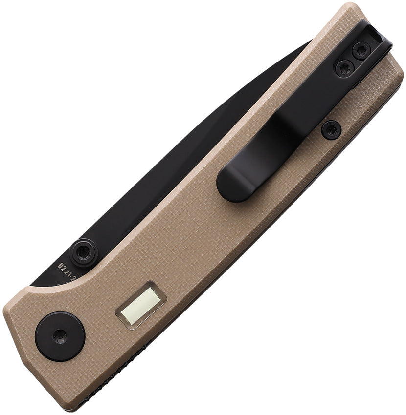 Fermi Linerlock Black/Tan - GLR110