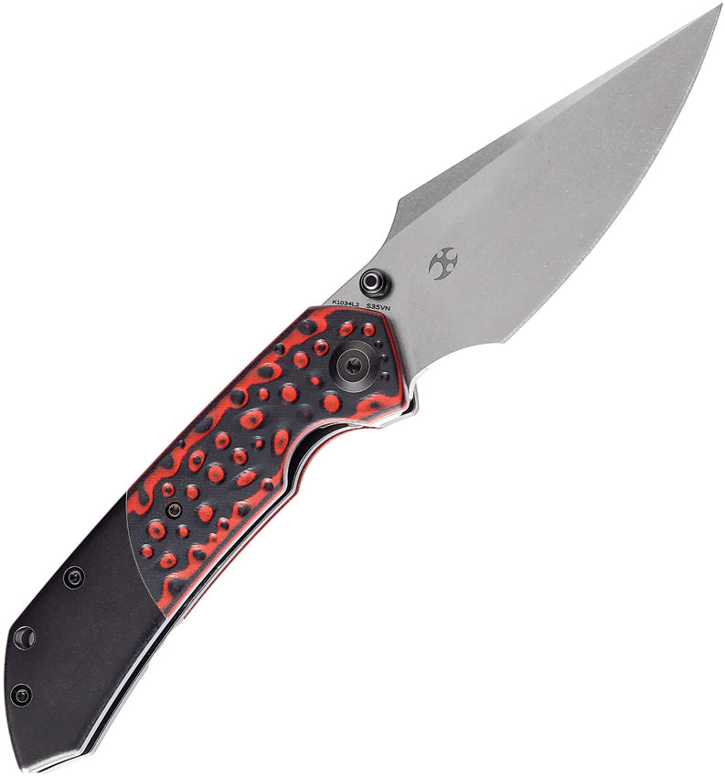 Fenrir Framelock Red Left - K1034L2
