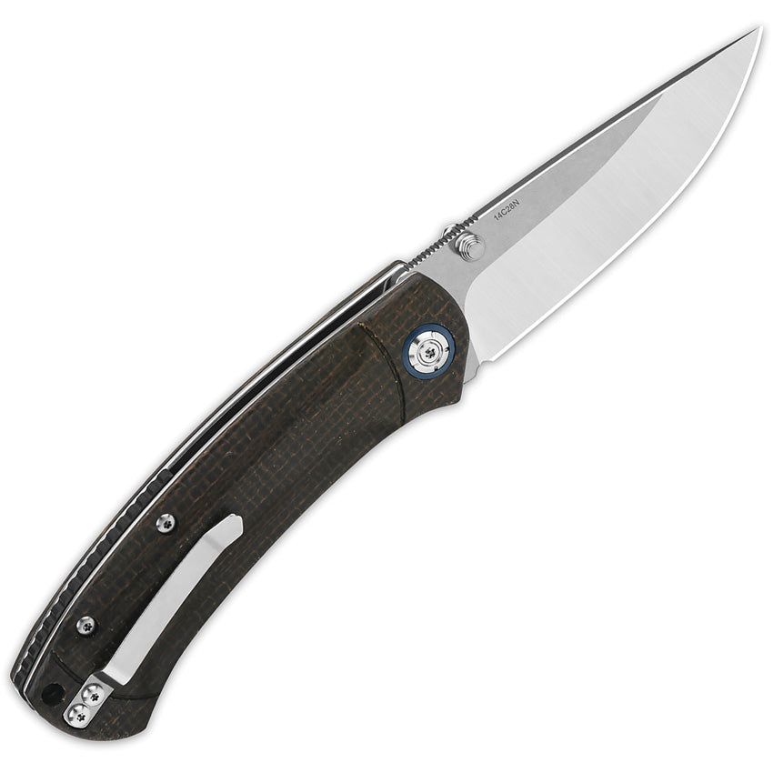 Copperhead Linerlock Micarta - QS109C1