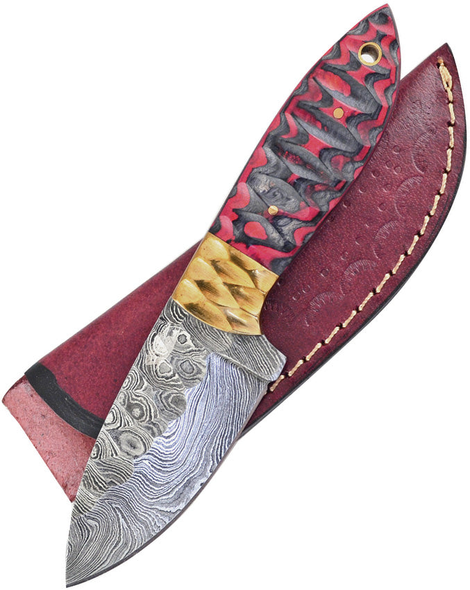 Fixed Blade Chiseled Iron Wood - FVFD124CW