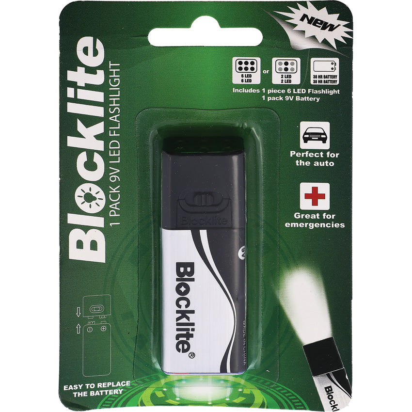 Blocklite 9V Flashlight - SNW8056B