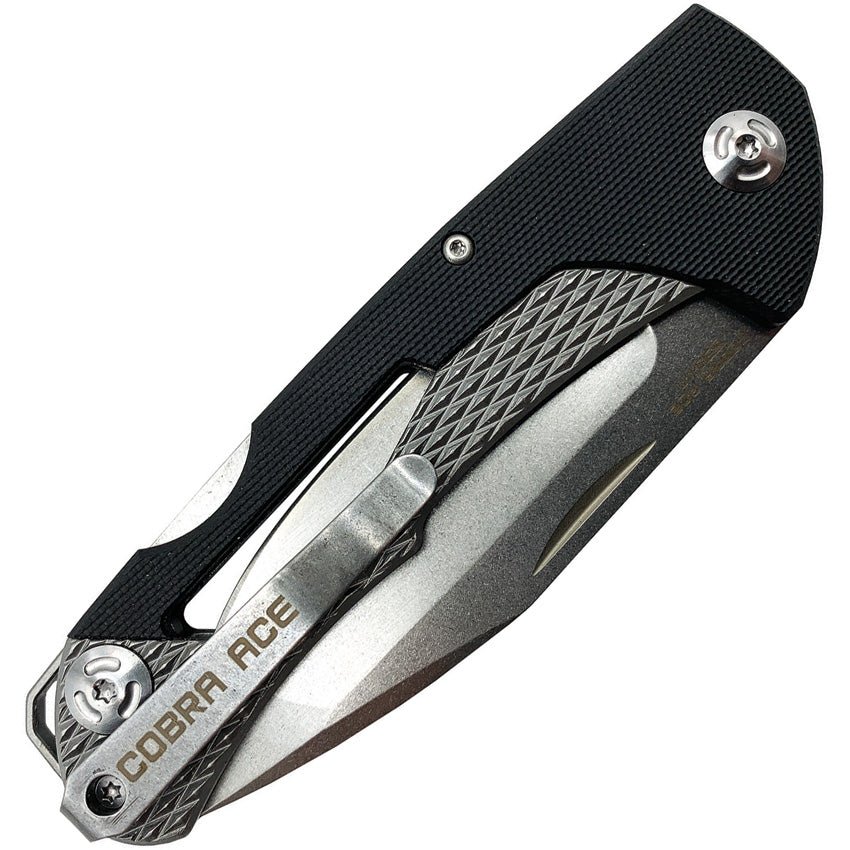 Cobra Ace Lockback SW Black - WLM003B