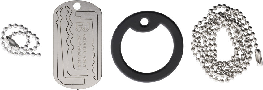 Lock Pick Dog Tag Necklace - GRIRAKTAG
