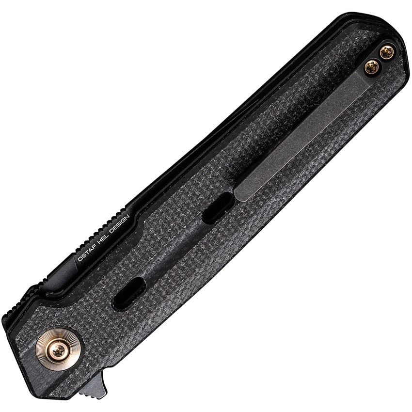 Navo Linerlock Black Micarta - WE220261