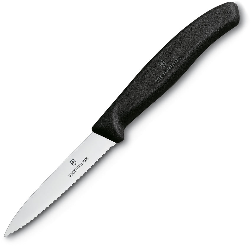 Paring Knife Black Serrated - VN67633X4