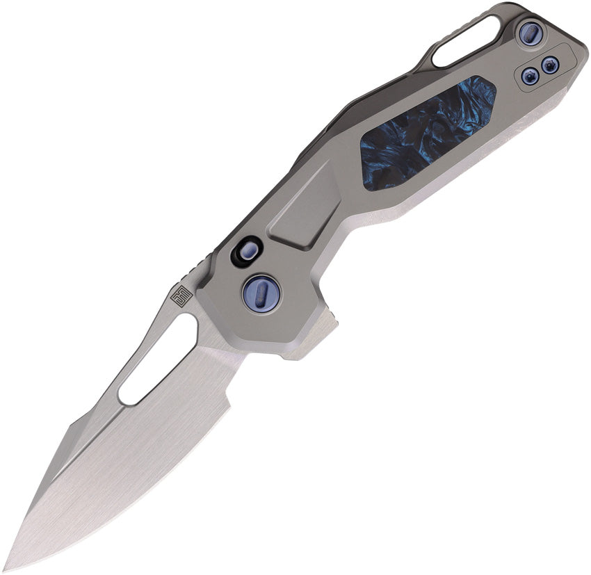 Mini Griffin Button Lock Blue - KETM071