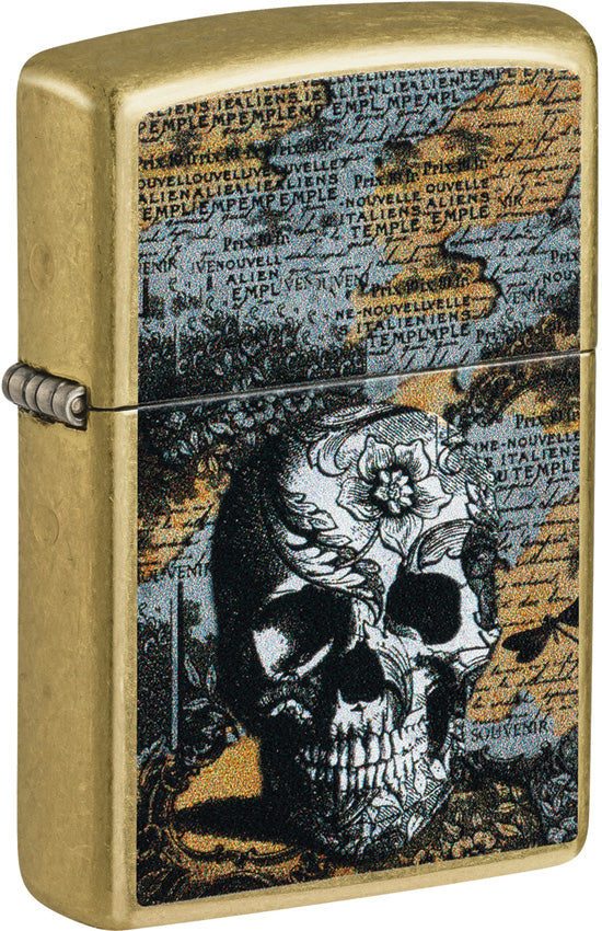 Floral Skull Lighter - ZO26913