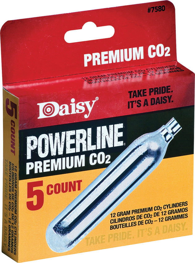 Powerline CO2 Cartridge 5ct - DAI7580