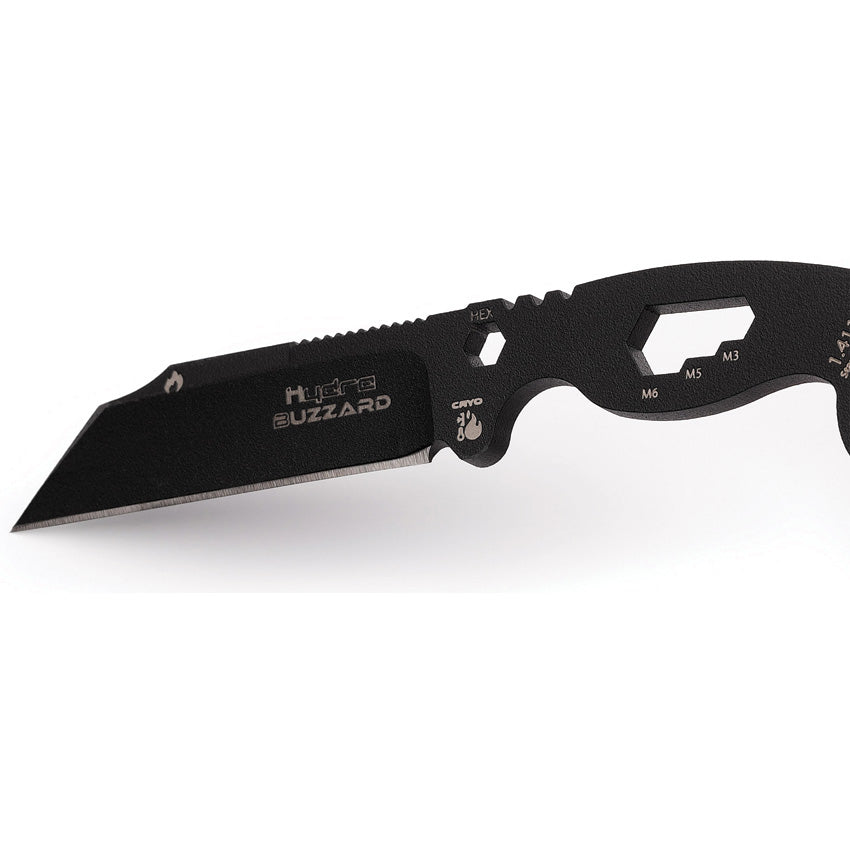 Buzzard Neck Knife Vulture - HKS01BLACKSBR