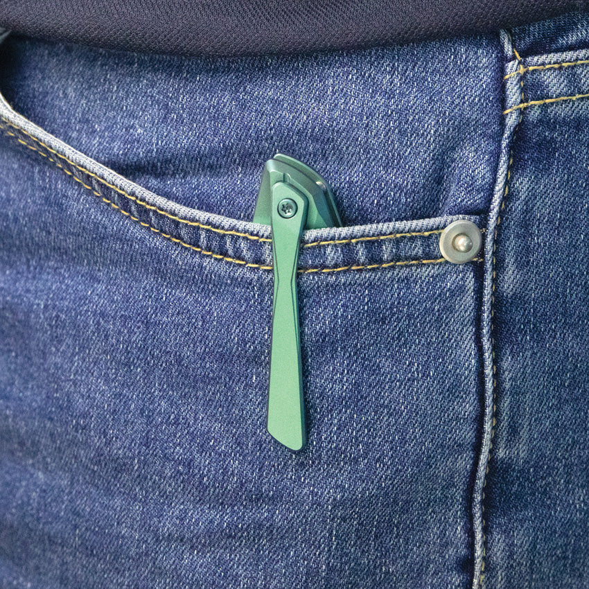 Nova Framelock Green Titanium - KUB235H