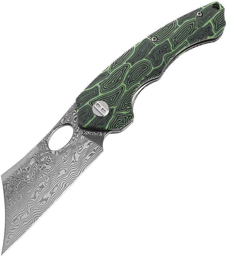 Skirmish Linerlock Damascus - BTKL07C