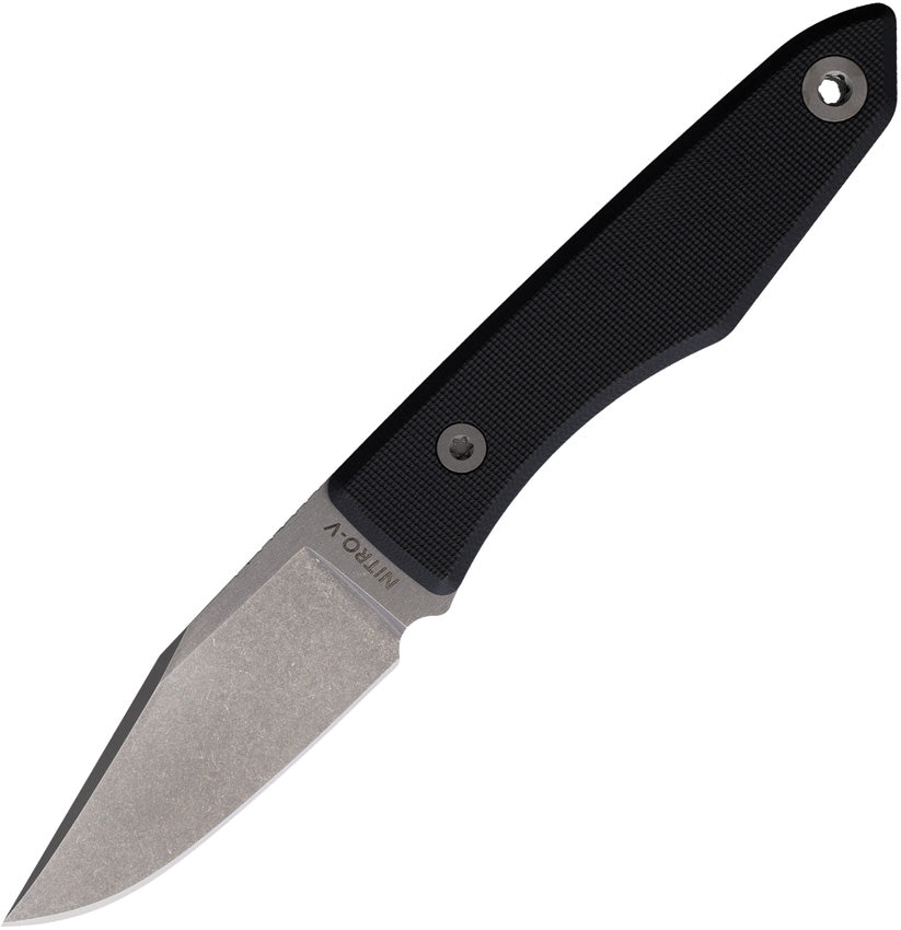 Lookout Fixed Blade Black G10 - BIG009GBK
