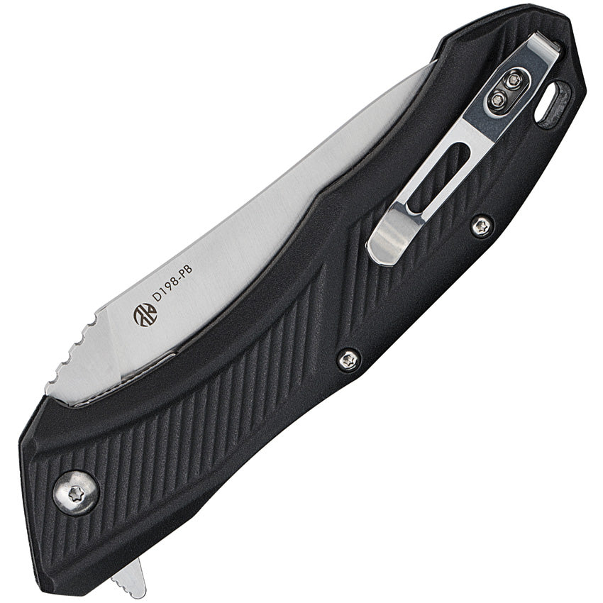 D198 Linerlock Black - RKED198PB