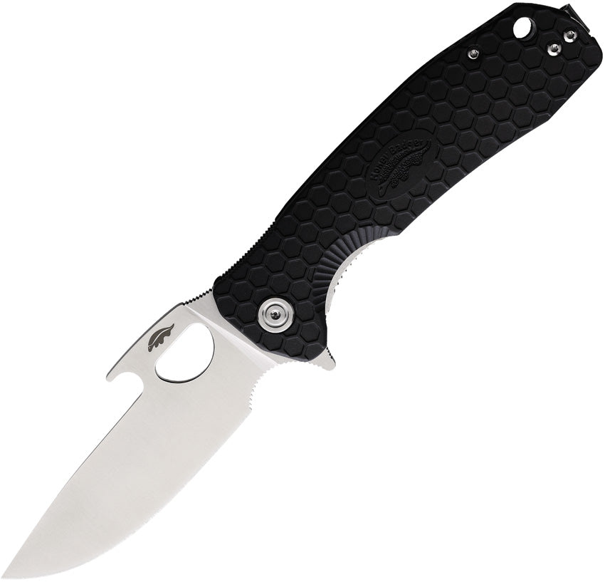 Large Easy Open Linerlock Blk - HB1051
