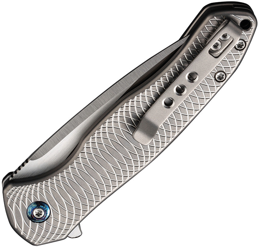 Kitefin Button Lock Ripple Sat - WE19002M2