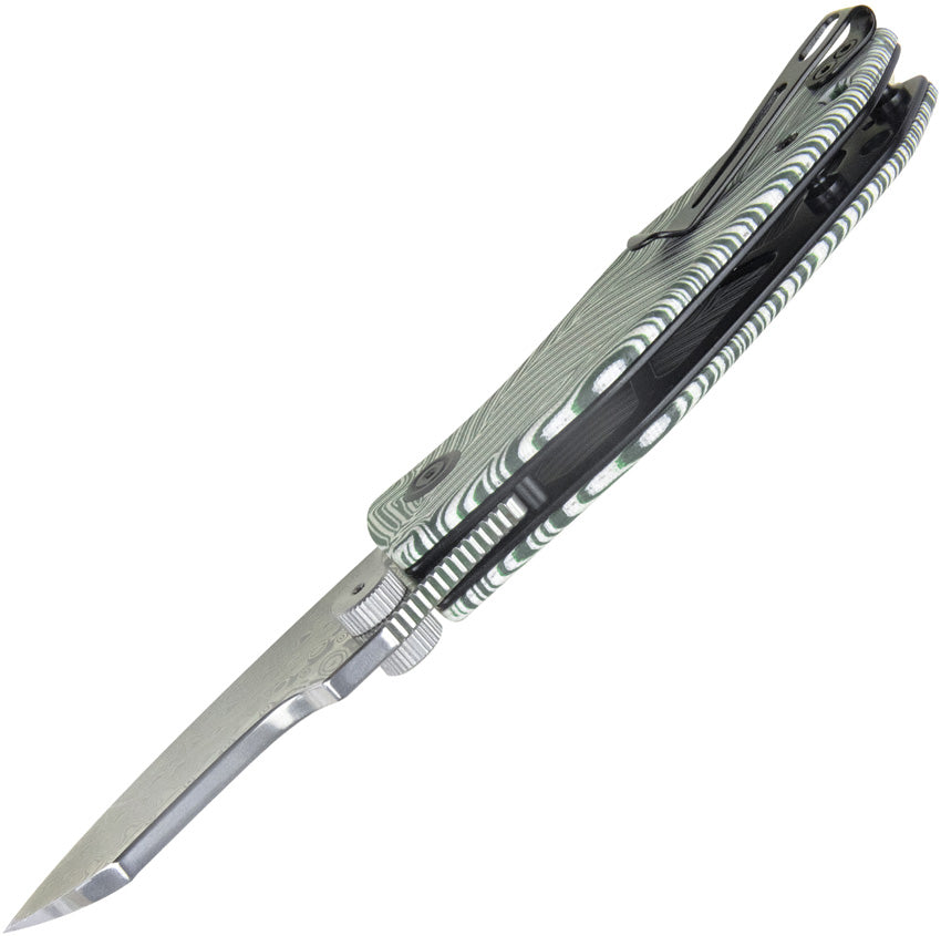 Monsterdog Linerlock Damascus - KUB337E