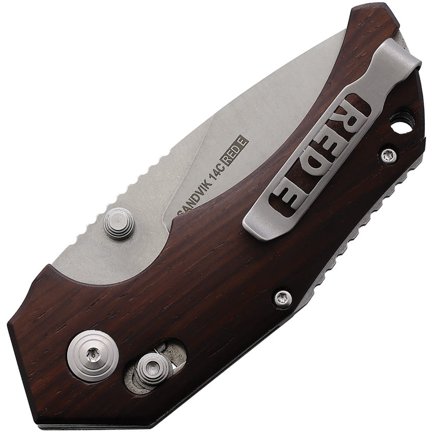 Red E Cross Bar Rosewood - WLMRE21SWD