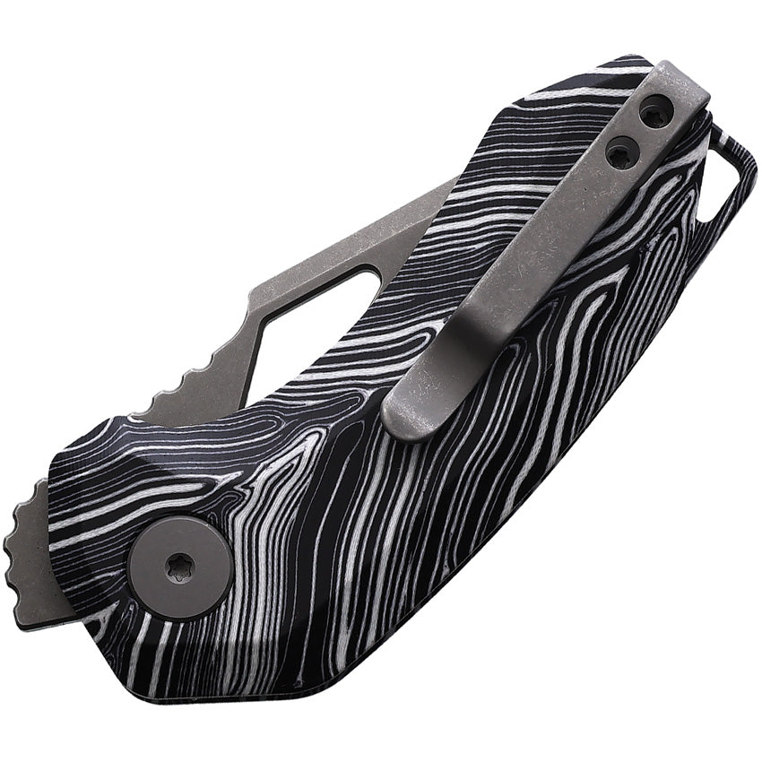 Djinn Linerlock Blk/White G10 - DMN015BKWT