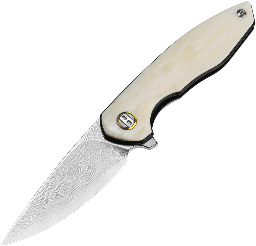 Bambi Linerlock Ox Bone - BTKL08C