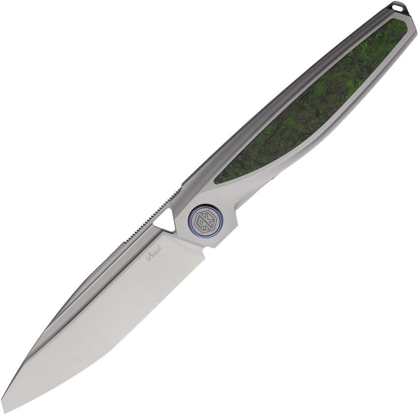Baidi-T Linerlock Green CF - RKBAIDITGCF