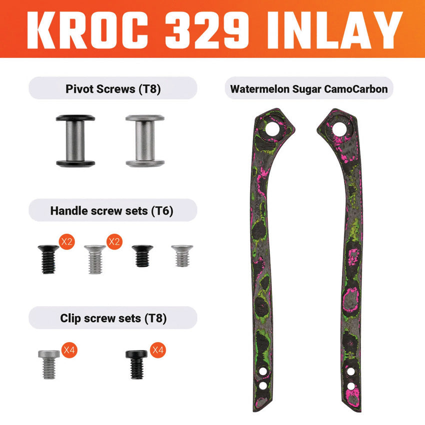 Kroc 329 Inlay Watermelon - VOSW0201