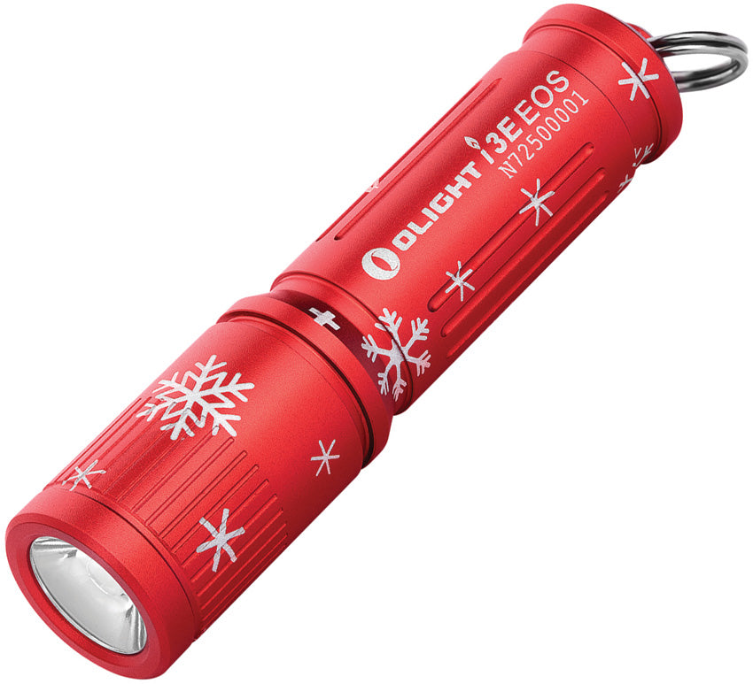 I3E Flashlight Snowflake Red - OLTI3ESFRD