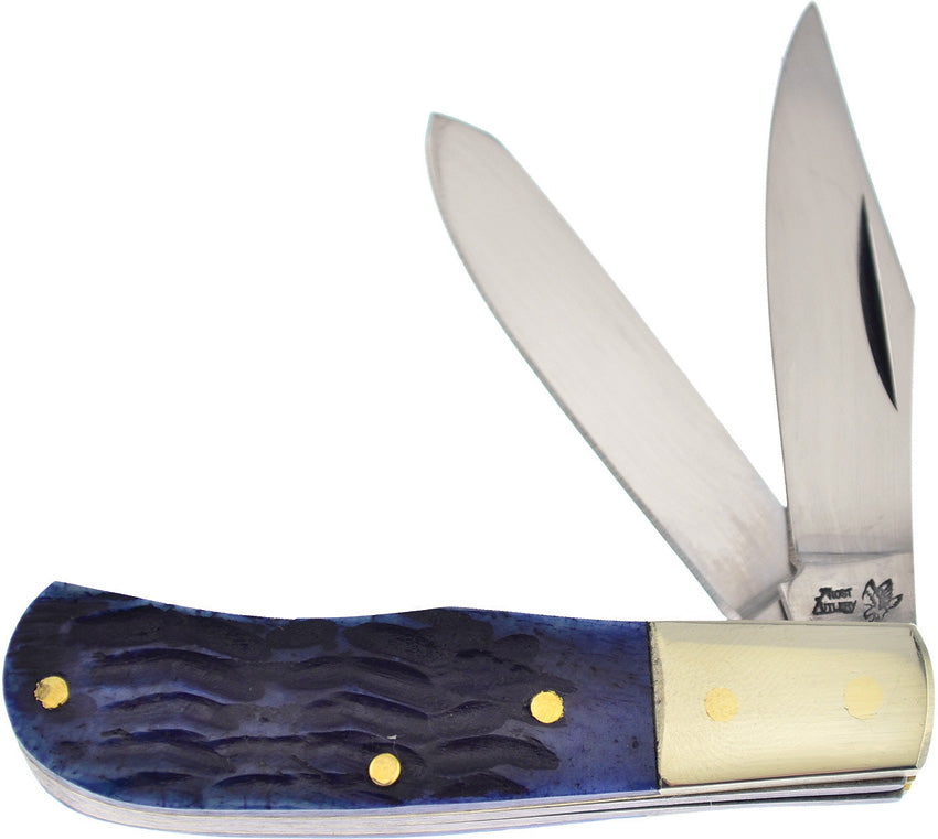 Jim Bowie Trapper Blue Pk Bone - F14100BLPB