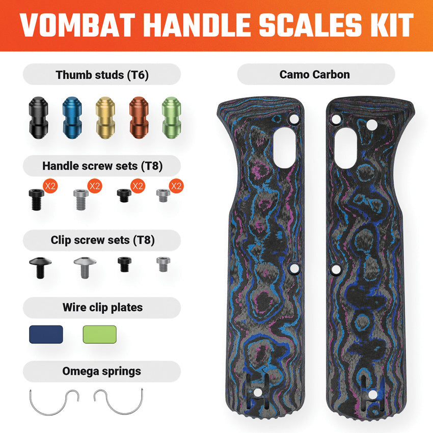 Vombat Handle Gulf Fat CF - VOSW0101