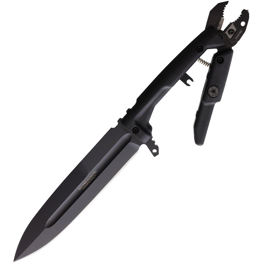 Silente Fixed Blade Black - EX0370BLK