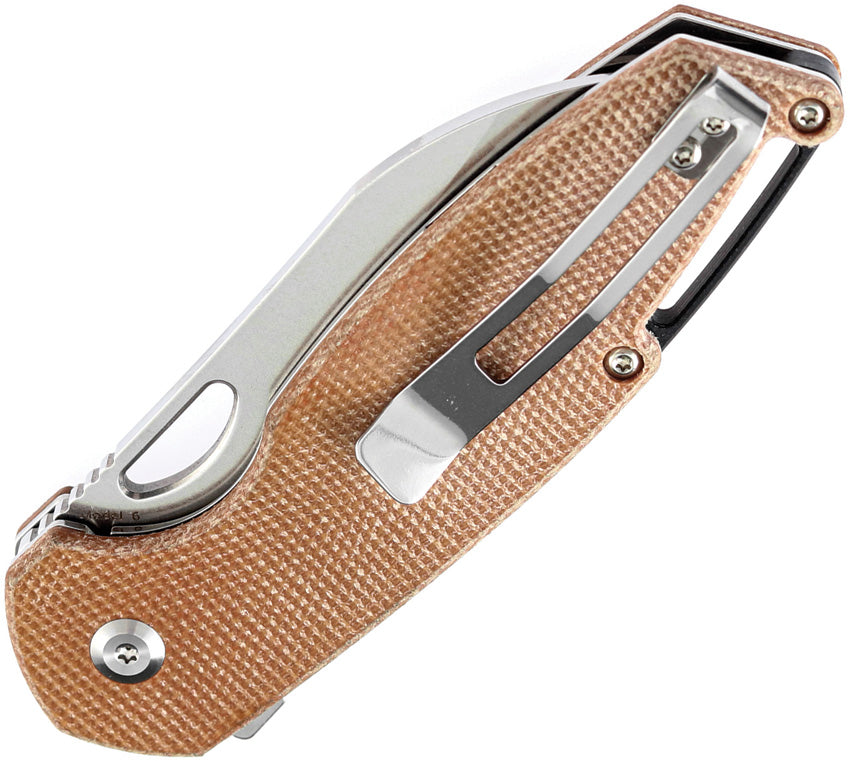 Model 6 Linerlock Brn Micarta - KT1022A5