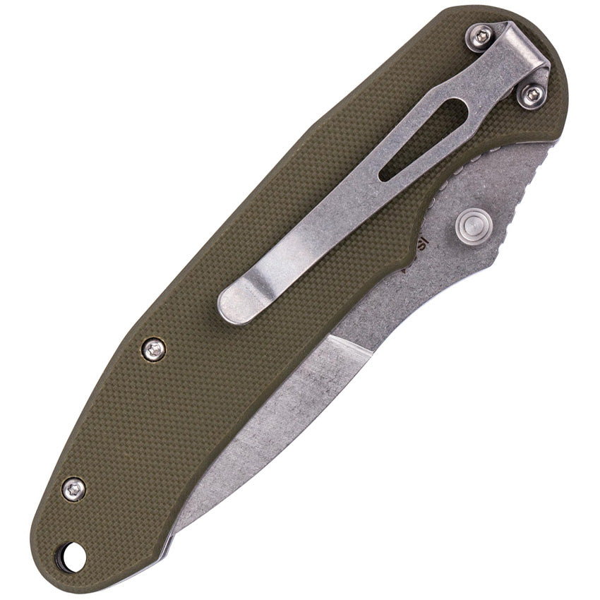 Mouse Linerlock SW Olive - SKFIS001OG