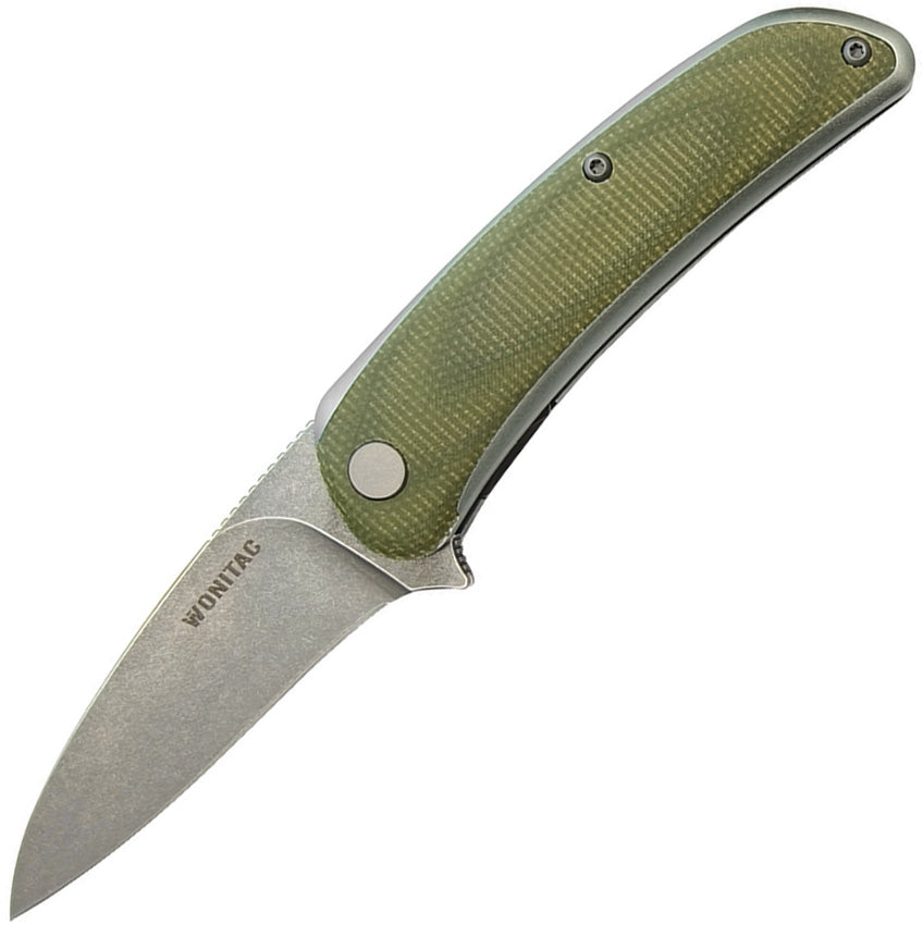 Linerlock Green Micarta - WNT2514