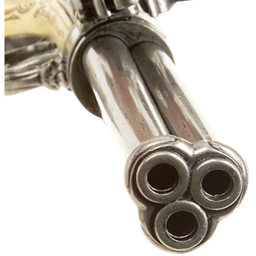 Italian 3-Barrel Flintlock - DX1016G