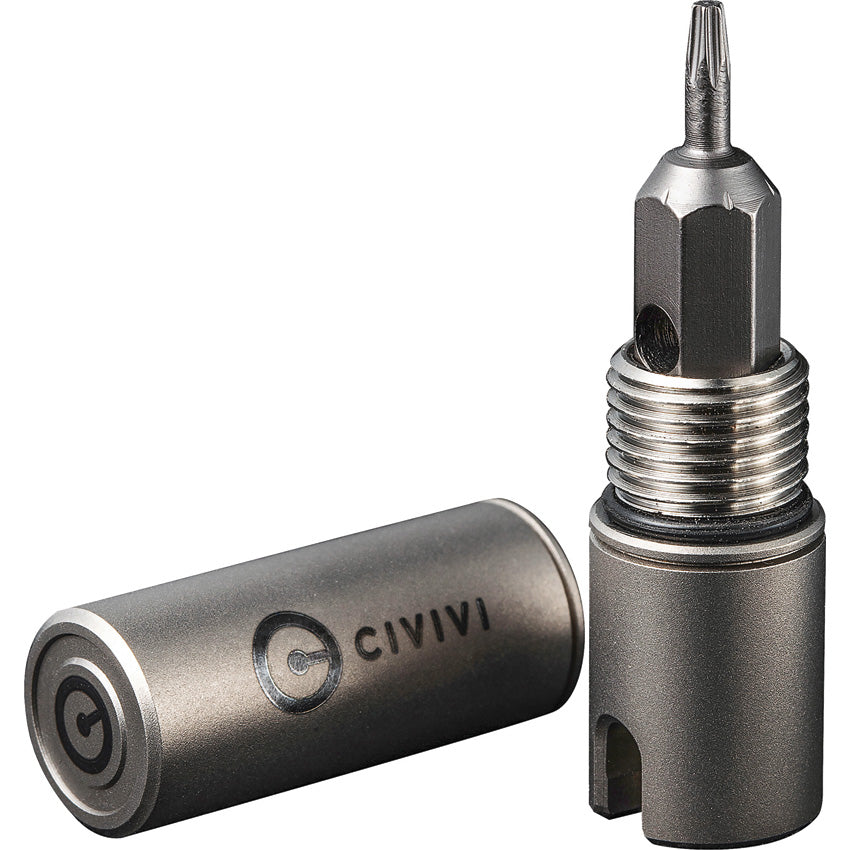 Key Bit Gray Titanium - CIVC200481