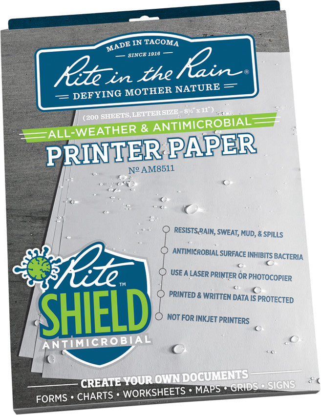 Antimicrobial Printer Paper - RITRAM8511