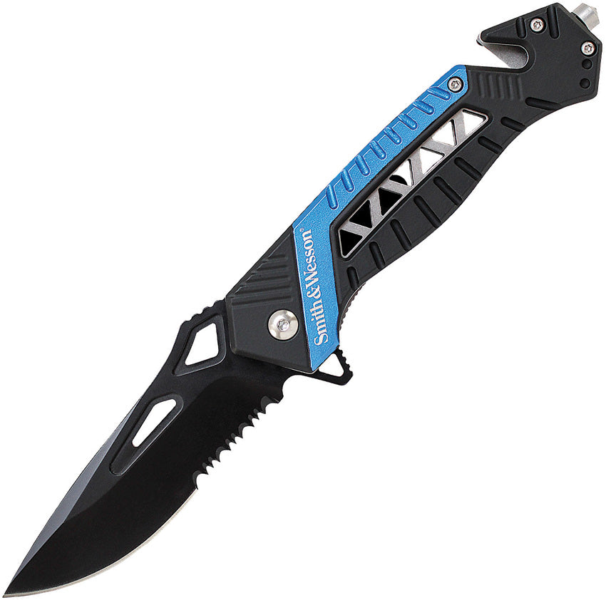 Rescue Linerlock Blue - SW608BLS
