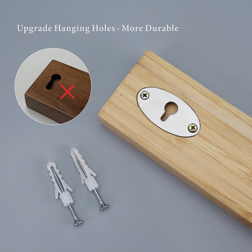 Bamboo Magnetic Knife Rack - KD0399