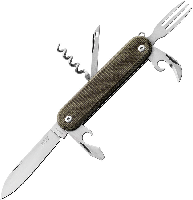 Malga 6 Multipurpose Knife Grn - MKMMP06MAGGC
