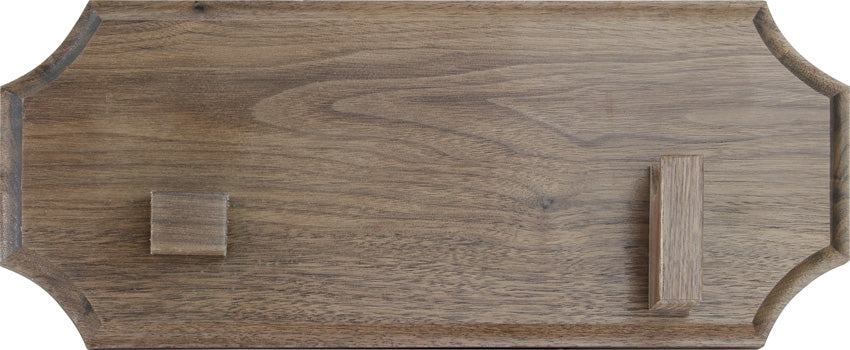 Walnut Bowie Wall Plaque - DC5