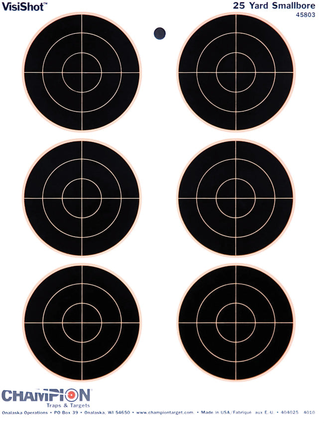 Visicolor Target Circle 3"10pk - CHP45803